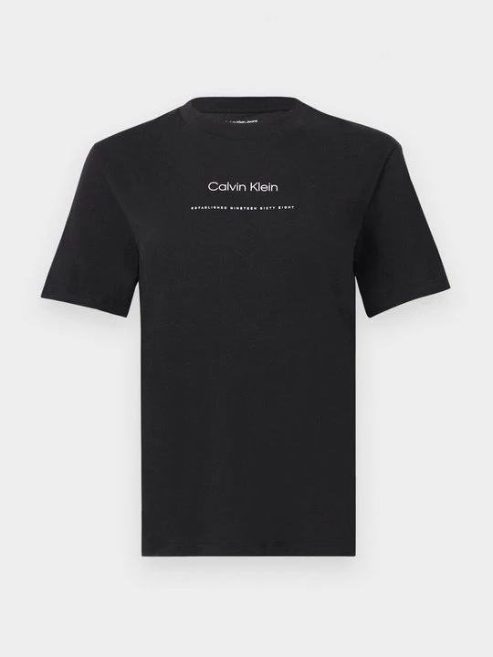 Foto van product T-shirt print Calvin Klein Jeans zwart