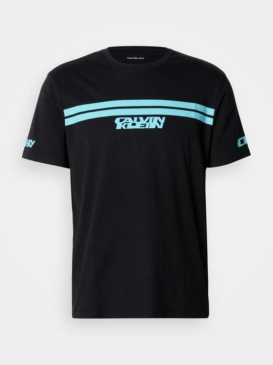 Foto van product T-shirt print Calvin Klein Jeans zwart