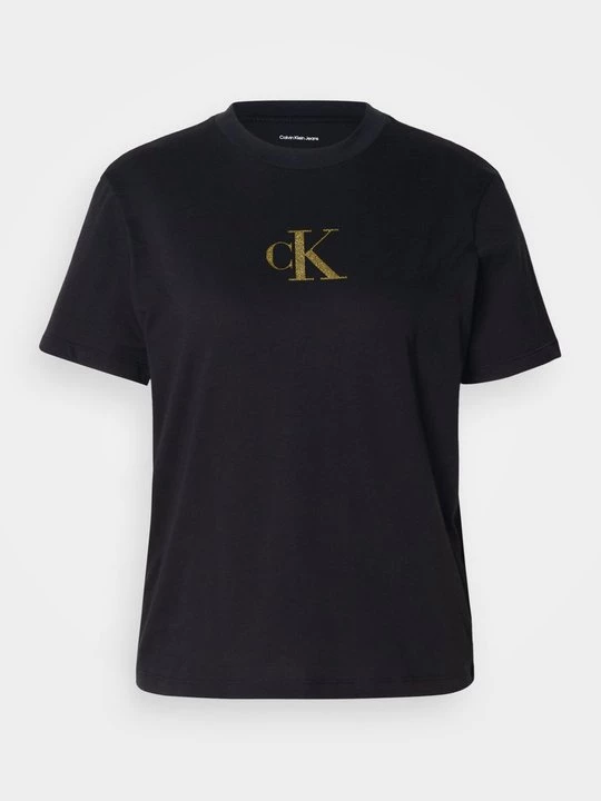 Foto van product T-shirt print Calvin Klein Jeans zwart