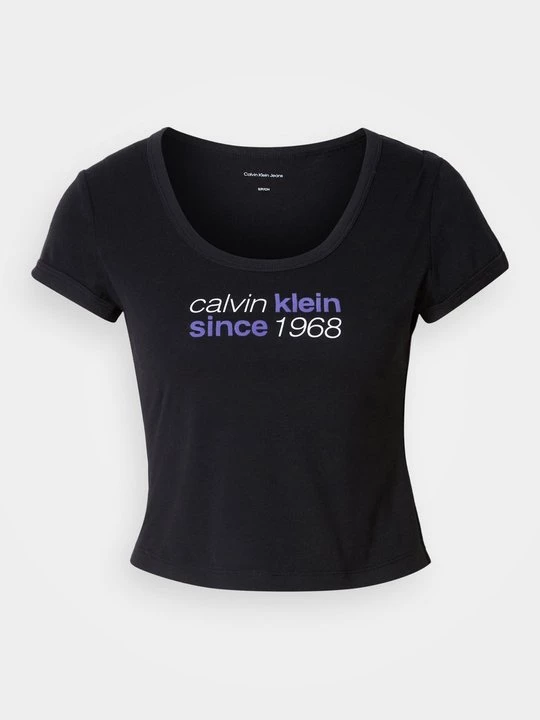 Foto van product T-shirt print Calvin Klein Jeans zwart