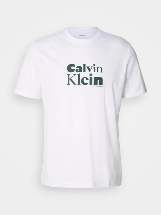 Foto van product T-shirt print Calvin Klein wit