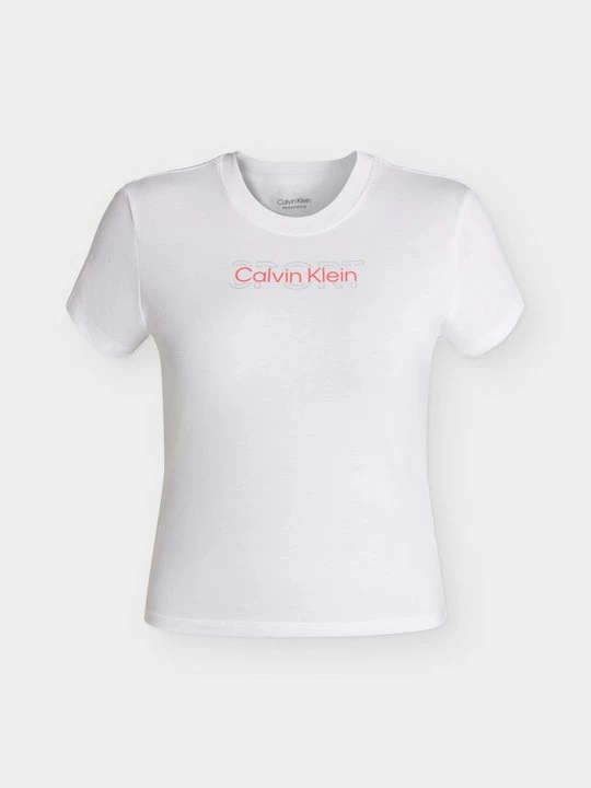 Foto van product T-shirt print Calvin Klein wit