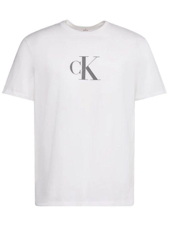 Foto van product T-shirt print Calvin Klein wit