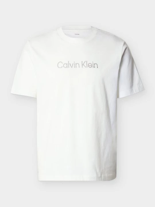 Foto van product T-shirt print Calvin Klein wit