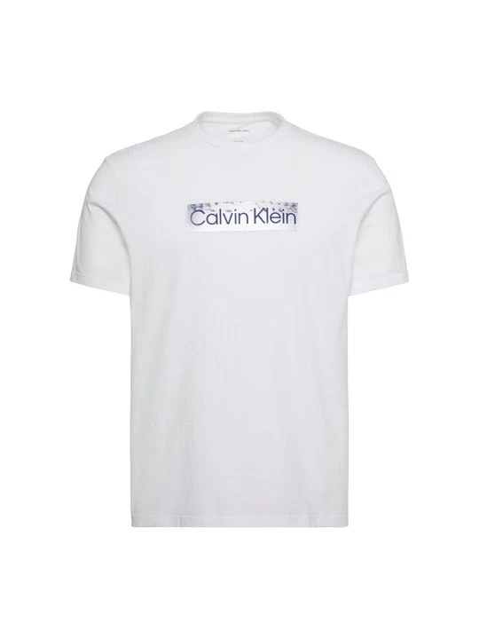 Foto van product T-shirt print Calvin Klein wit