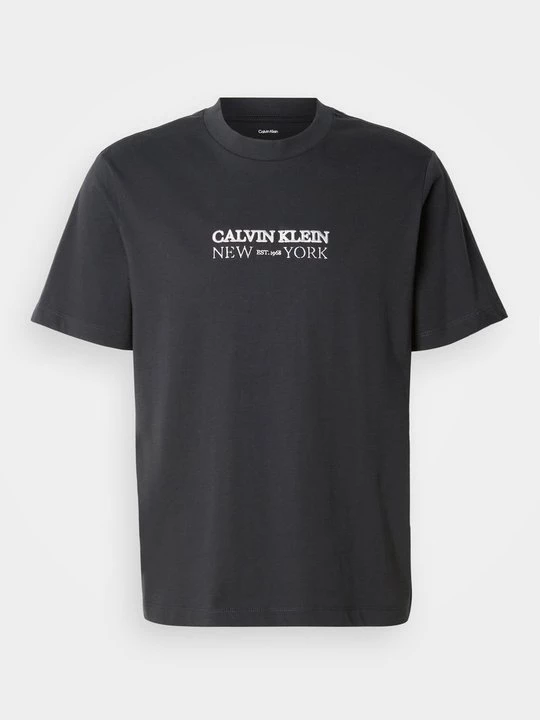 Foto van product T-shirt print Calvin Klein zwart