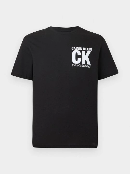 Foto van product T-shirt print Calvin Klein zwart