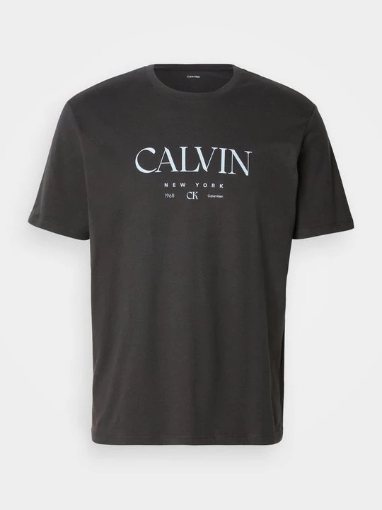 Foto van product T-shirt print Calvin Klein zwart
