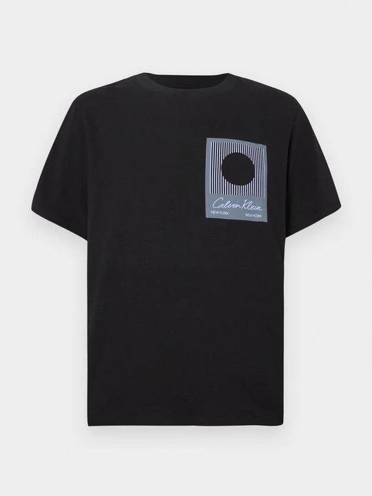 Foto van product T-shirt print Calvin Klein zwart