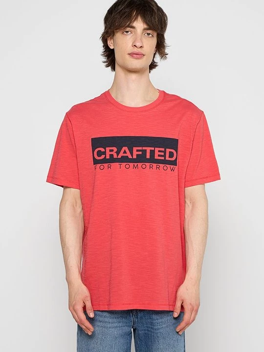 Foto van product T-shirt print Camel Active rood