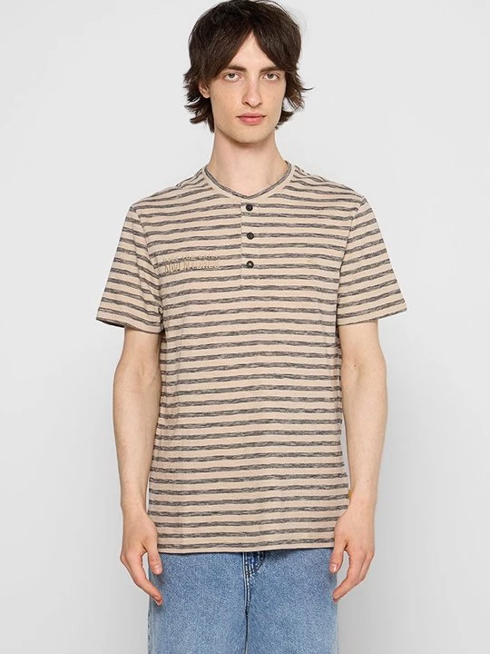 Foto van product T-shirt print Camel Active zandkleur