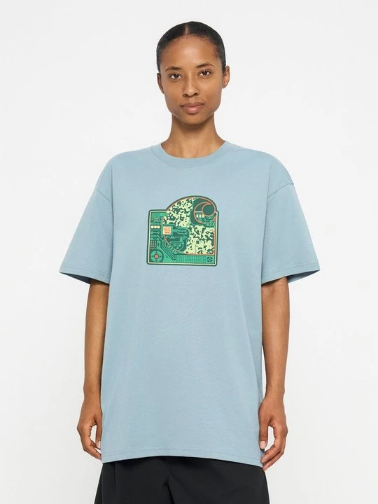 Foto van product T-shirt print Carhartt WIP grijs