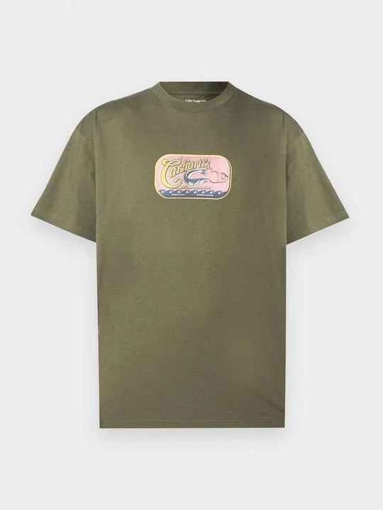 Foto van product T-shirt print Carhartt WIP groen