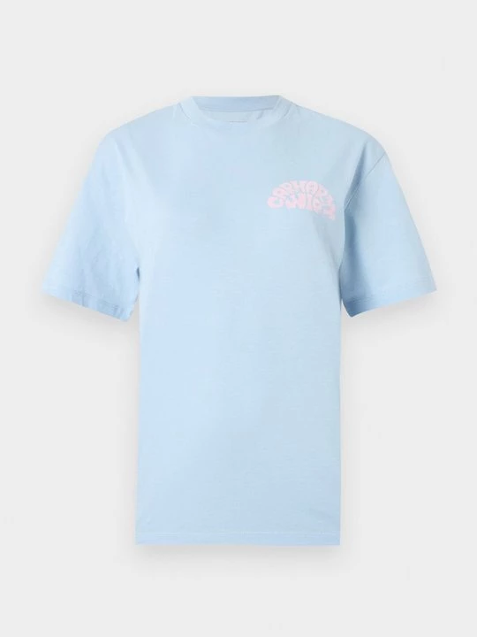Foto van product T-shirt print Carhartt WIP lichtblauw