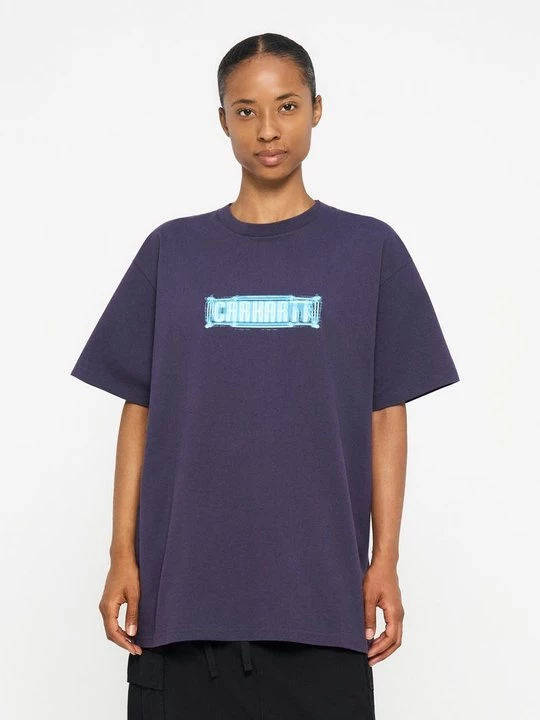 Foto van product T-shirt print Carhartt WIP okergeel