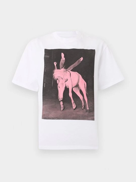 Foto van product T-shirt print Carhartt WIP wit