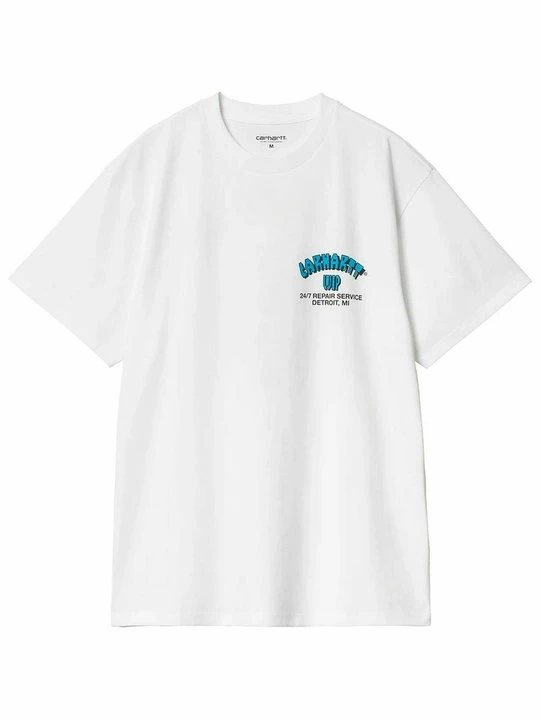 Foto van product T-shirt print Carhartt WIP wit