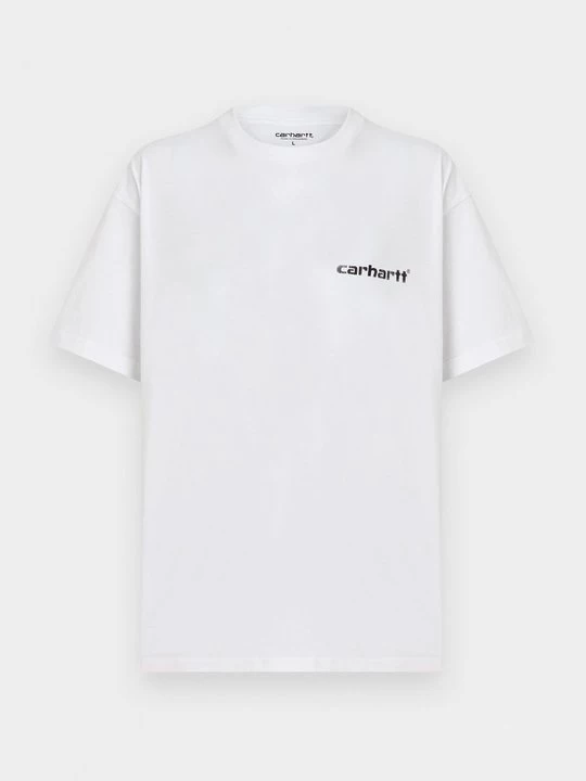 Foto van product T-shirt print Carhartt WIP wit