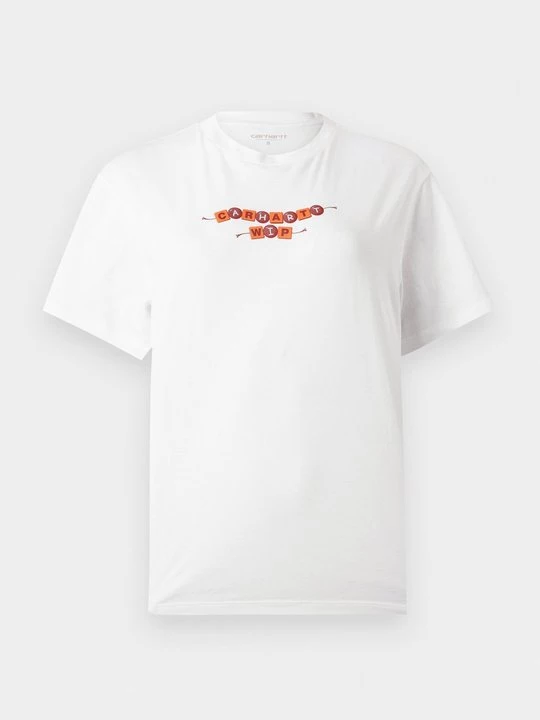 Foto van product T-shirt print Carhartt WIP wit