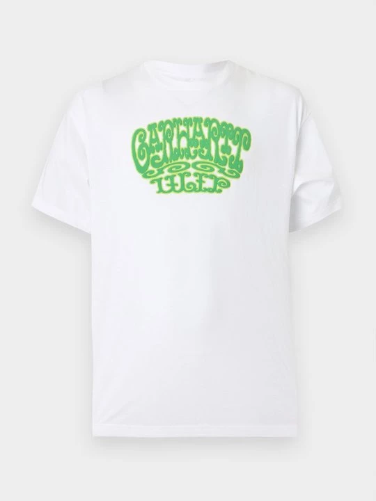 Foto van product T-shirt print Carhartt WIP wit