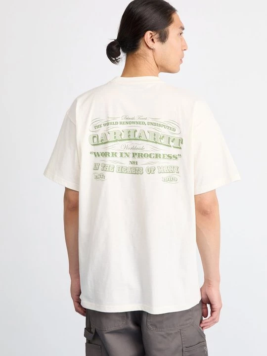 Foto van product T-shirt print Carhartt WIP wit