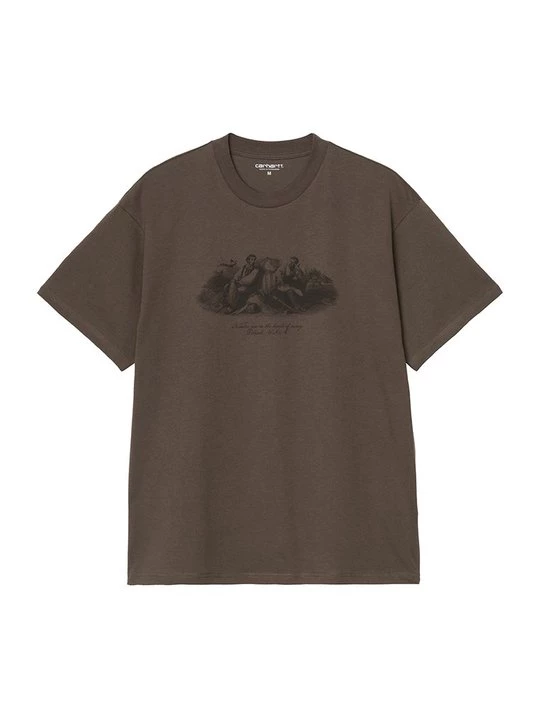 Foto van product T-shirt print Carhartt WIP wit