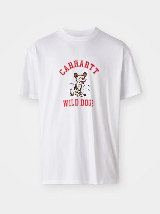 Foto van product T-shirt print Carhartt WIP wit