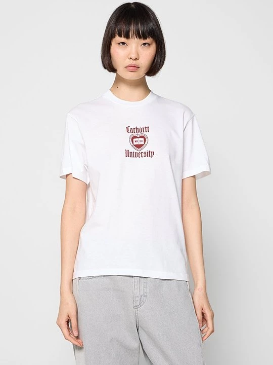 Foto van product T-shirt print Carhartt WIP wit