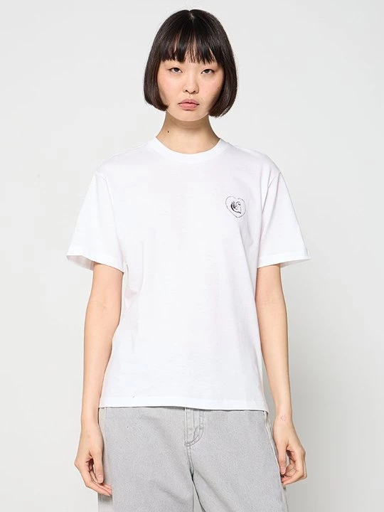 Foto van product T-shirt print Carhartt WIP wit