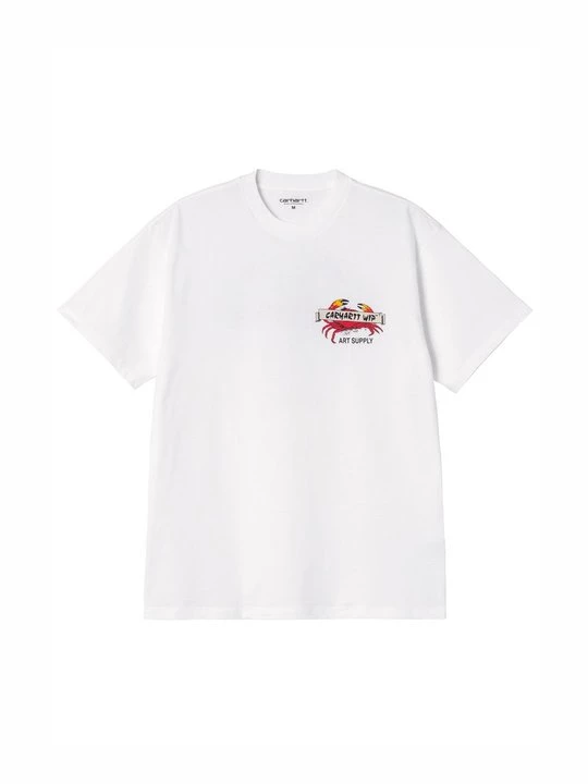 Foto van product T-shirt print Carhartt WIP wit