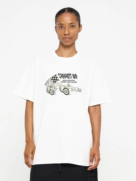 Foto van product T-shirt print Carhartt WIP wit