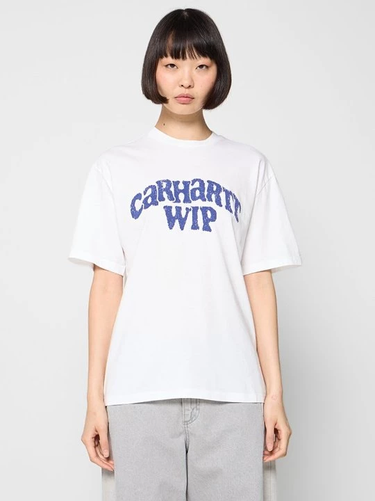 Foto van product T-shirt print Carhartt WIP wit