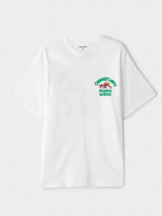 Foto van product T-shirt print Carhartt WIP wit