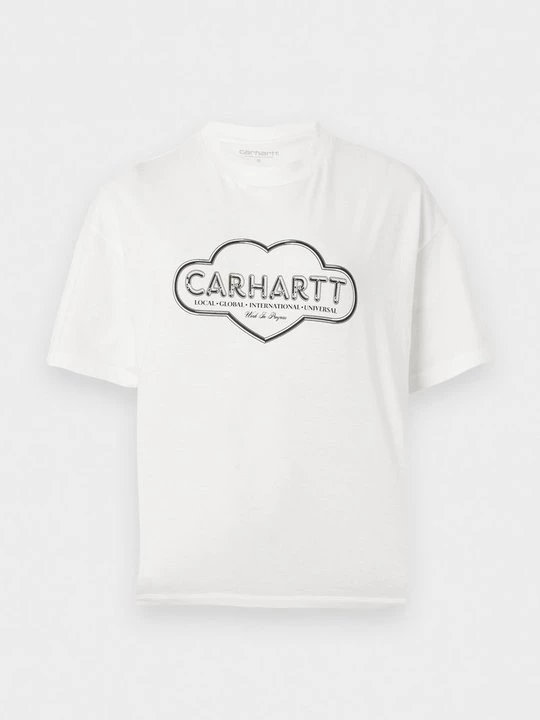 Foto van product T-shirt print Carhartt WIP wit