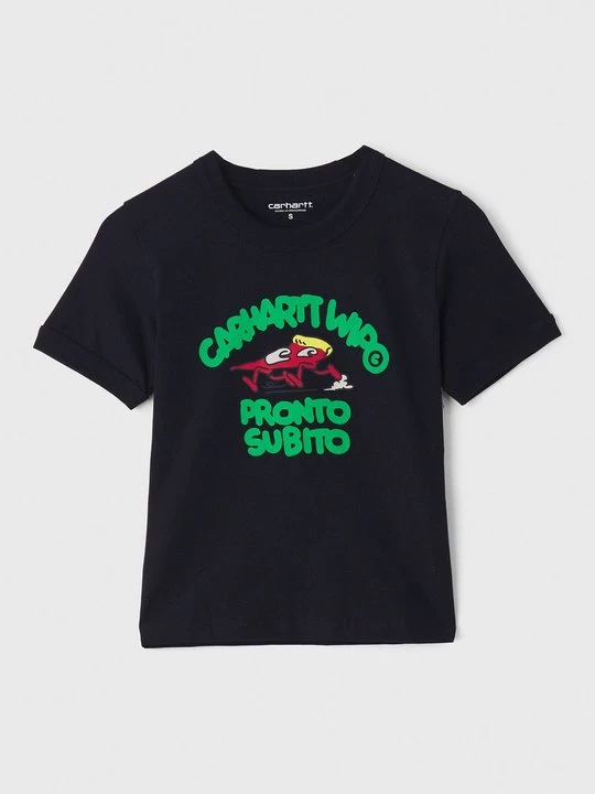 Foto van product T-shirt print Carhartt WIP zwart