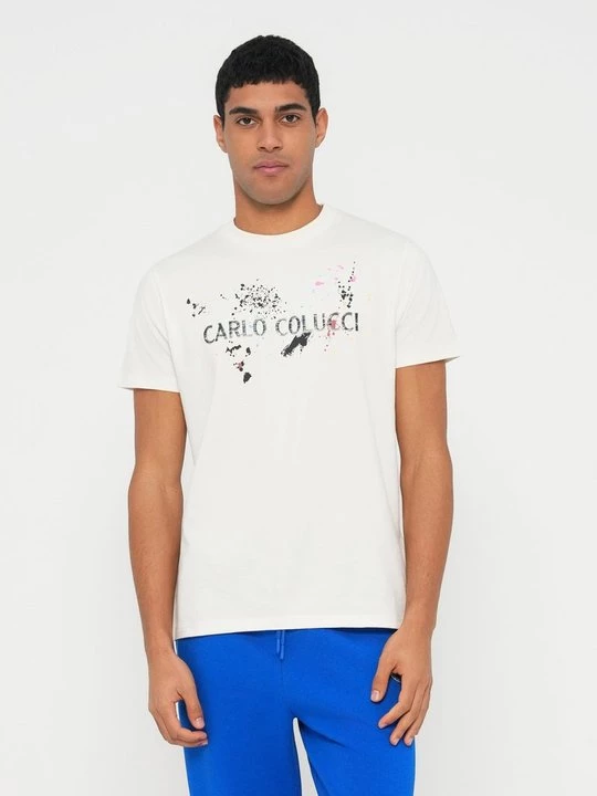 Foto van product T-shirt print Carlo Colucci