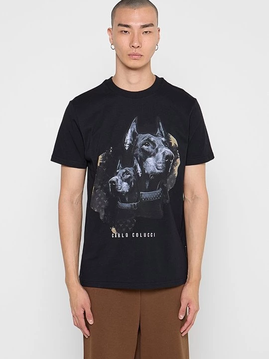 Foto van product T-shirt print Carlo Colucci