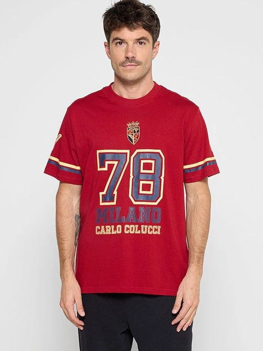 Foto van product T-shirt print Carlo Colucci