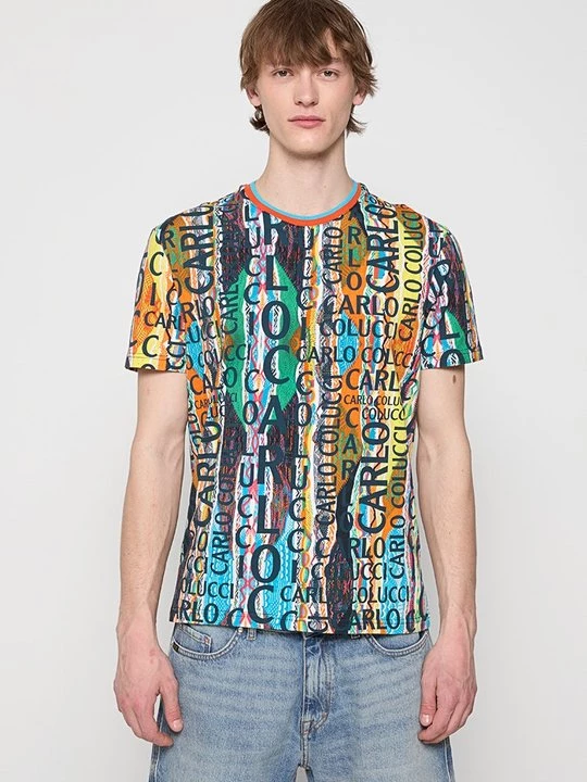 Foto van product T-shirt print Carlo Colucci