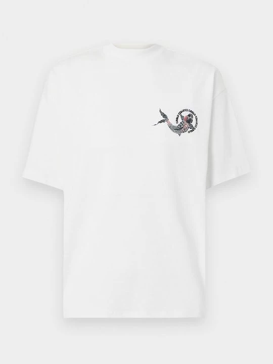 Foto van product T-shirt print Carlo Colucci crème