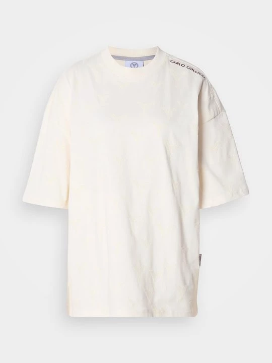 Foto van product T-shirt print Carlo Colucci crème