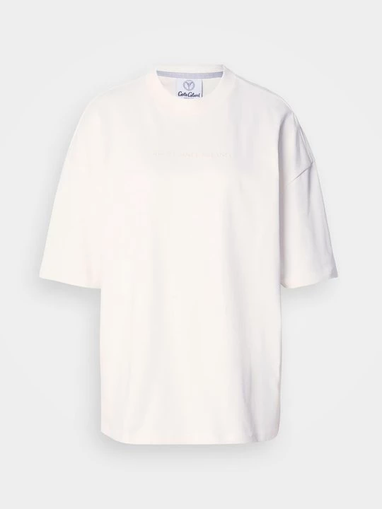 Foto van product T-shirt print Carlo Colucci crème