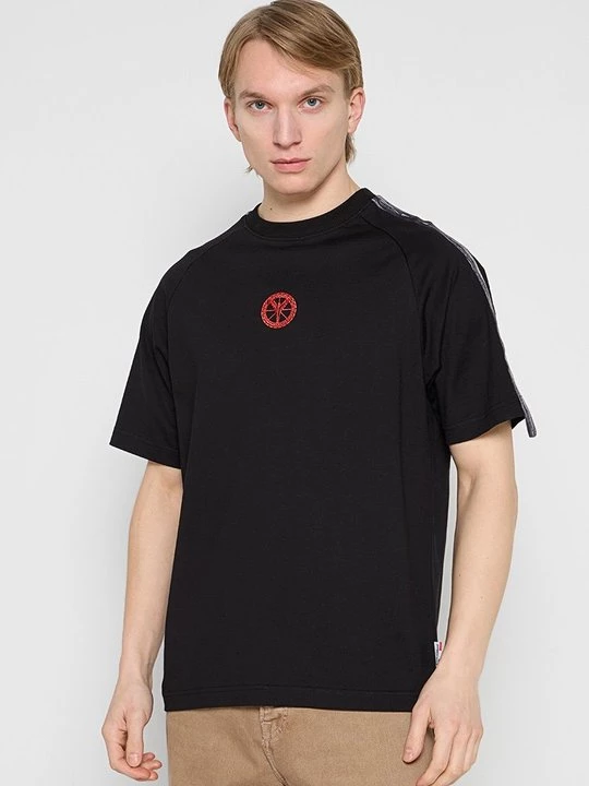 Foto van product T-shirt print Carlo Colucci zwart
