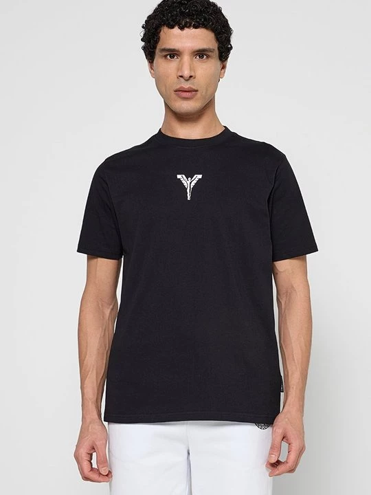Foto van product T-shirt print Carlo Colucci zwart