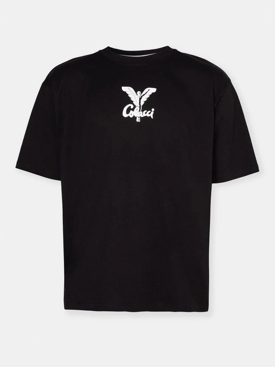 Foto van product T-shirt print Carlo Colucci zwart