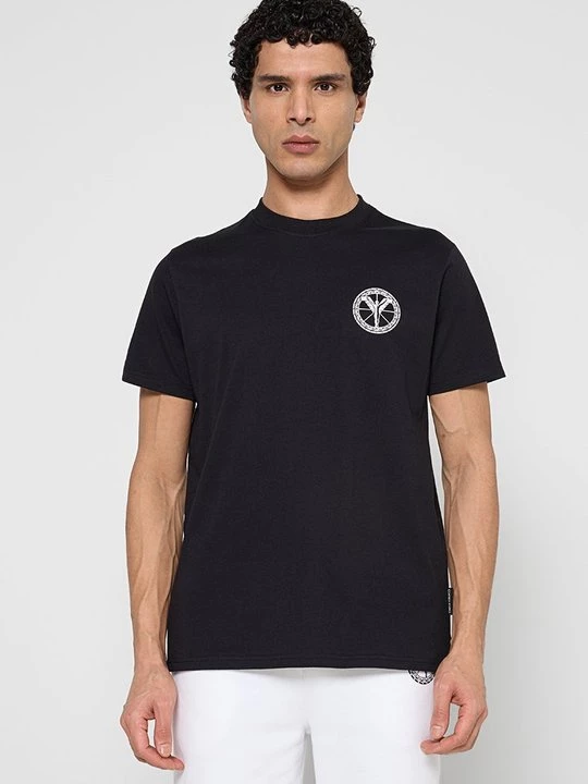 Foto van product T-shirt print Carlo Colucci zwart