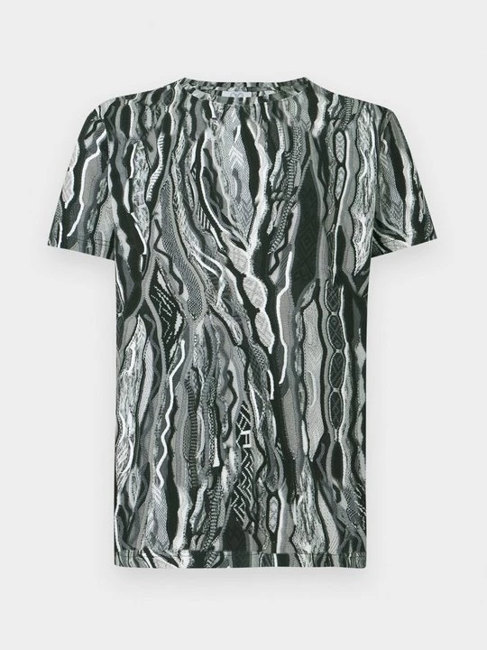 Foto van product T-shirt print Carlo Colucci zwart