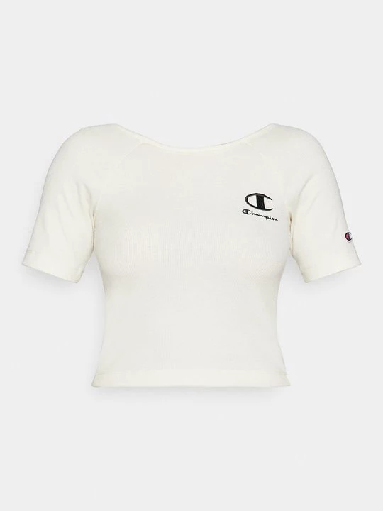 Foto van product T-shirt print Champion beżowy