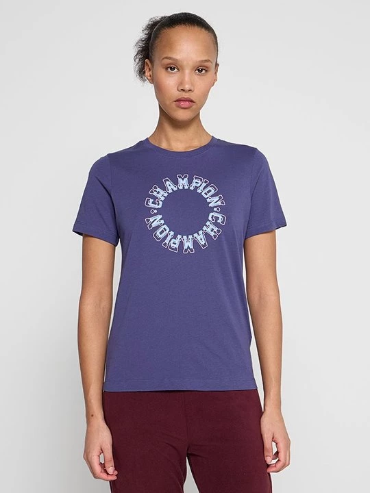 Foto van product T-shirt print Champion blauw