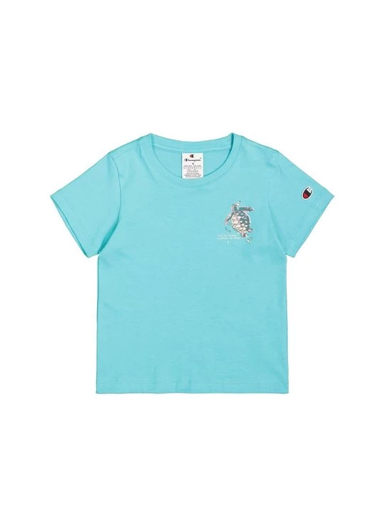 Foto van product T-shirt print Champion blauw